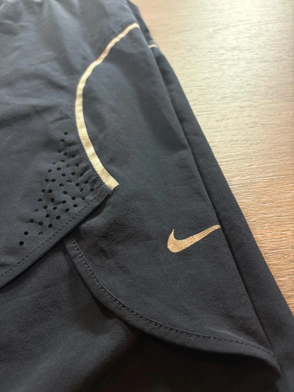 Shorts de corrida feminina azul Nike – Tamanho PP – photo 2